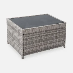 Gartengarnitur aus Polyrattan - Perugia - 4 Sitze