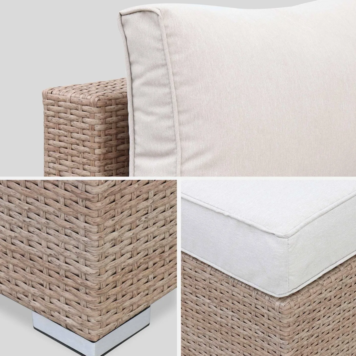 Gartengarnitur aus Polyrattan XXL 12-14 Personen