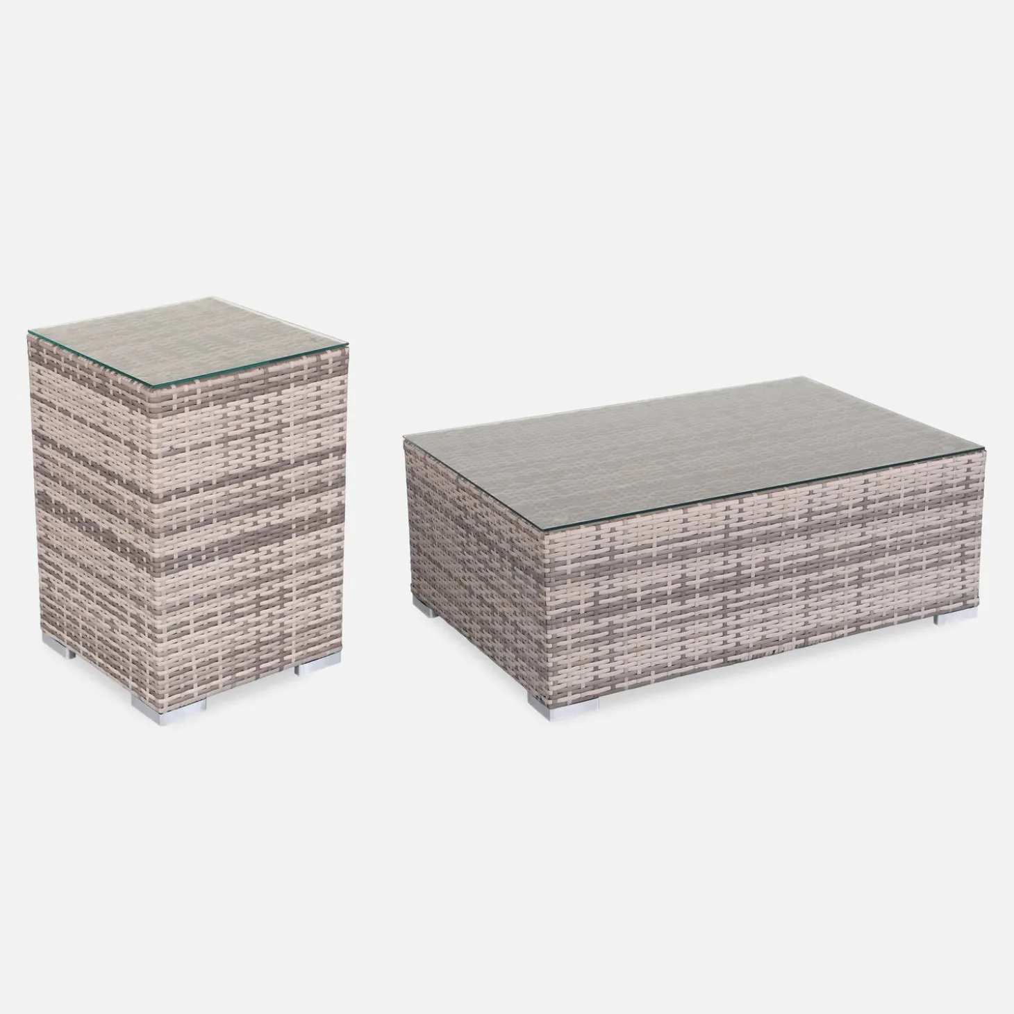 Gartengarnitur aus Polyrattan XXL 12-14 Personen