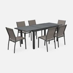 Gartengarnitur erweiterbar 150/210cm