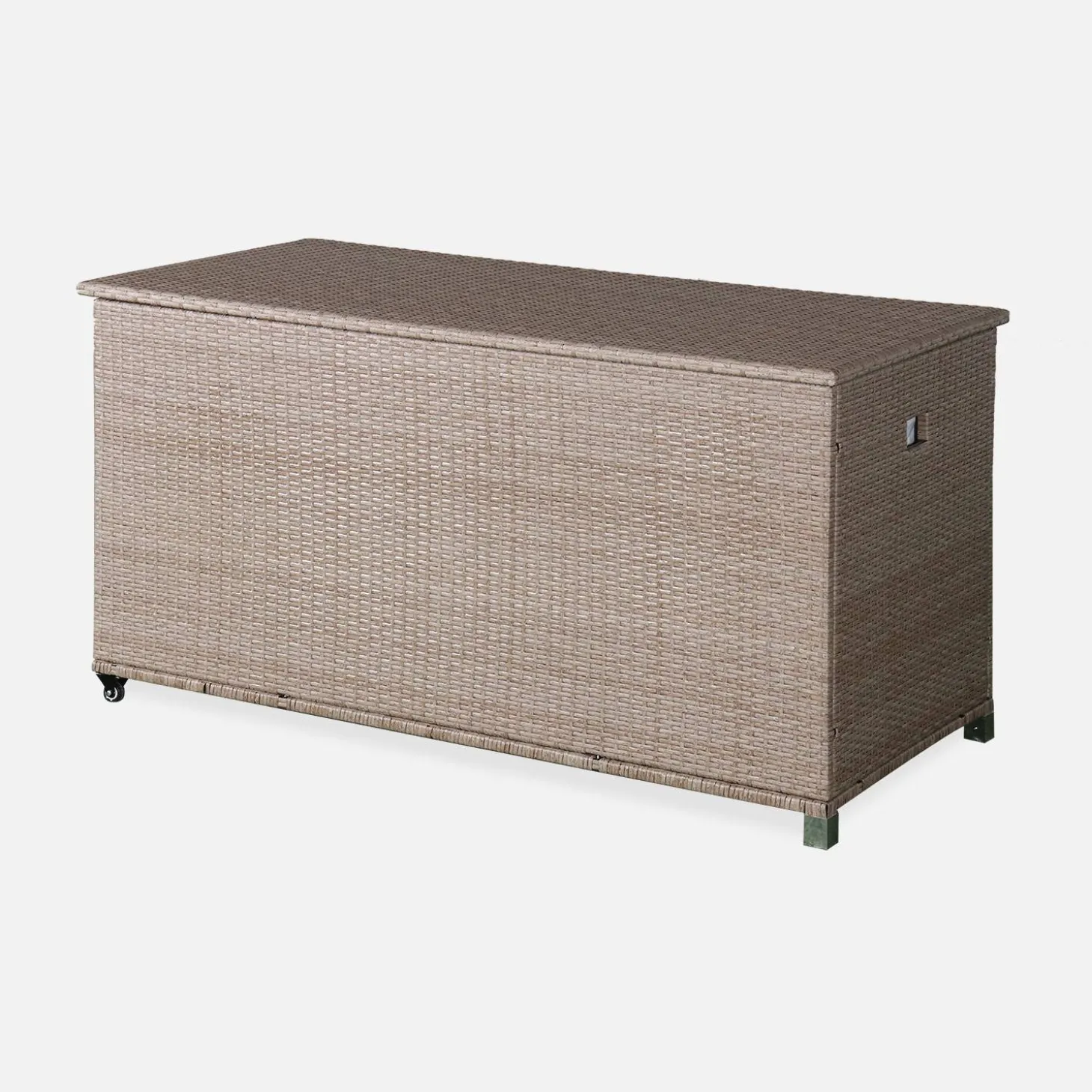 Gartenkiste aus Polyrattan 162x82cm