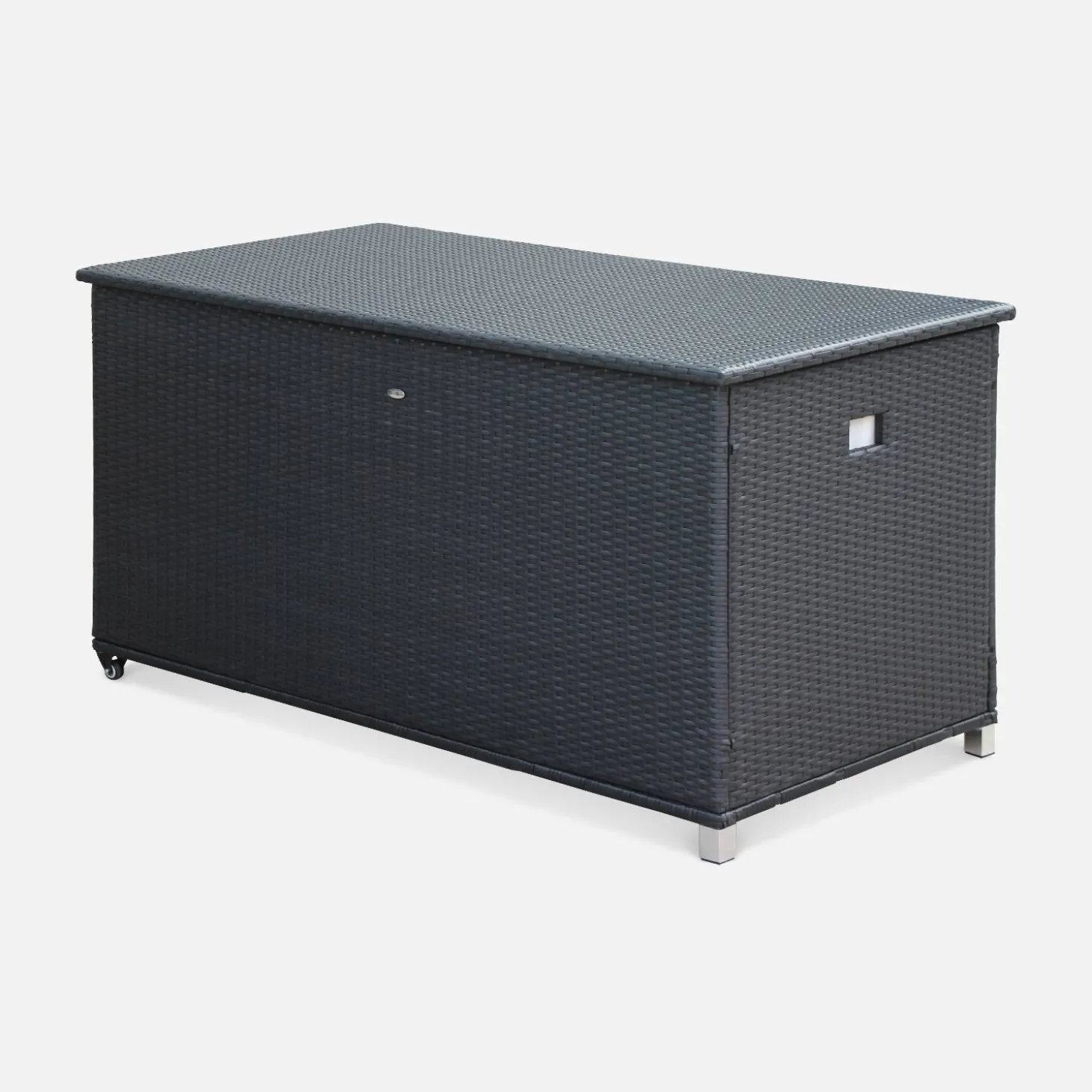 Gartenkiste aus Polyrattan 162x82cm