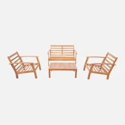 Gartenlounge-Set für 4 Personen