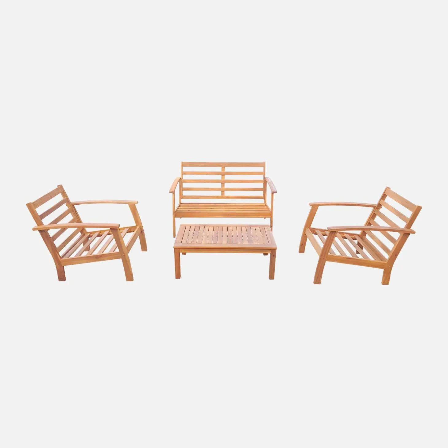 Gartenlounge-Set für 4 Personen