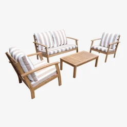 Gartenlounge-Set für 4 Personen