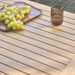 Gartenmöbelset aus Akazienholz für 5 Personen