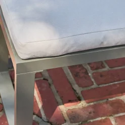 Gartenmöbelset mit Tisch aus Aluminium für 9 Personen