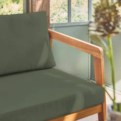 Gartenmöbelset 5 Plätze aus Akazienholz