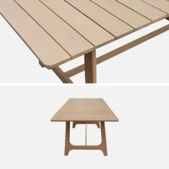 Gartentisch aus Akazienholz für 8 Personen