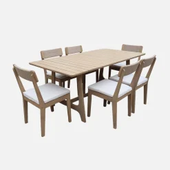 Gartentisch aus Akazienholz für 8 Personen