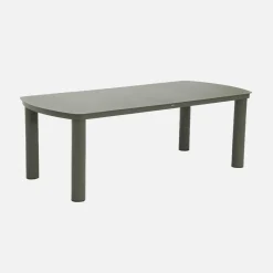 Gartentisch aus Aluminium 225cm + 8 Stühle