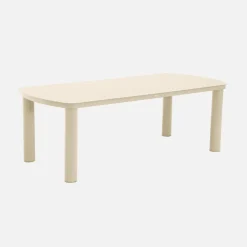 Gartentisch aus Aluminium 225cm + 8 Stühle