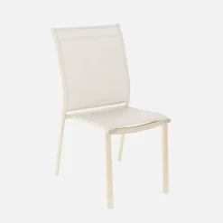 Gartentisch aus Aluminium 225cm + 8 Stühle