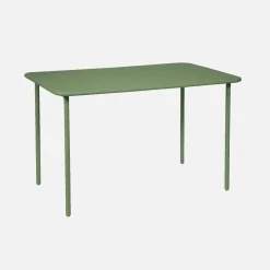 Gartentisch aus Stahl für 4 Personen
