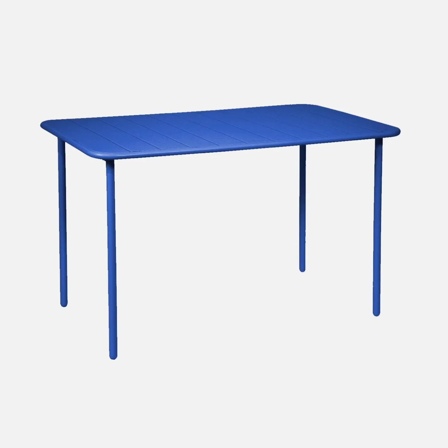 Gartentisch aus Stahl für 4 Personen
