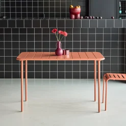 Gartentisch aus Stahl für 4 Personen