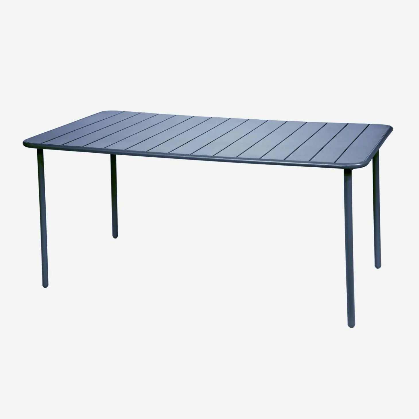 Gartentisch aus Stahl 6-8 Plätze