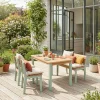 Gartentisch, Bank, 2 Stühle für Kinder