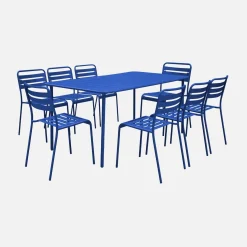 Gartentisch Stahl 8 Stühle