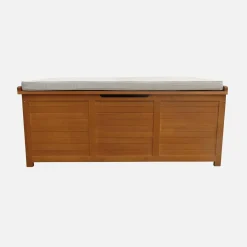 Gartentruhe aus Holz 200L 125 X 60 cm