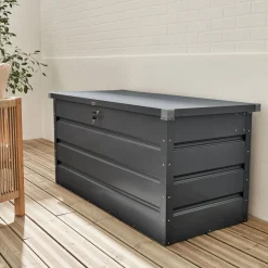 Gartentruhe aus Metall 385 L