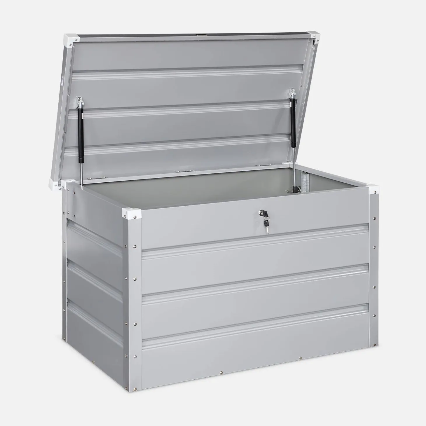 Gartentruhe aus Metall 285 L