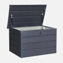 Gartentruhe aus Metall 285 L
