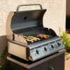 Gasgrill mit 4 Brennern zum Stellen auf einen Unterschrank