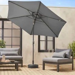 Gerader runder Sonnenschirm Ø3m