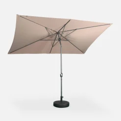Gerader Sonnenschirm 2x3m mit Zentralmast