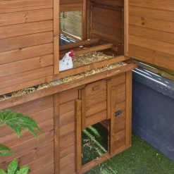 Hühnerstall aus Holz für 6 / 8 Hühner - Cotentine