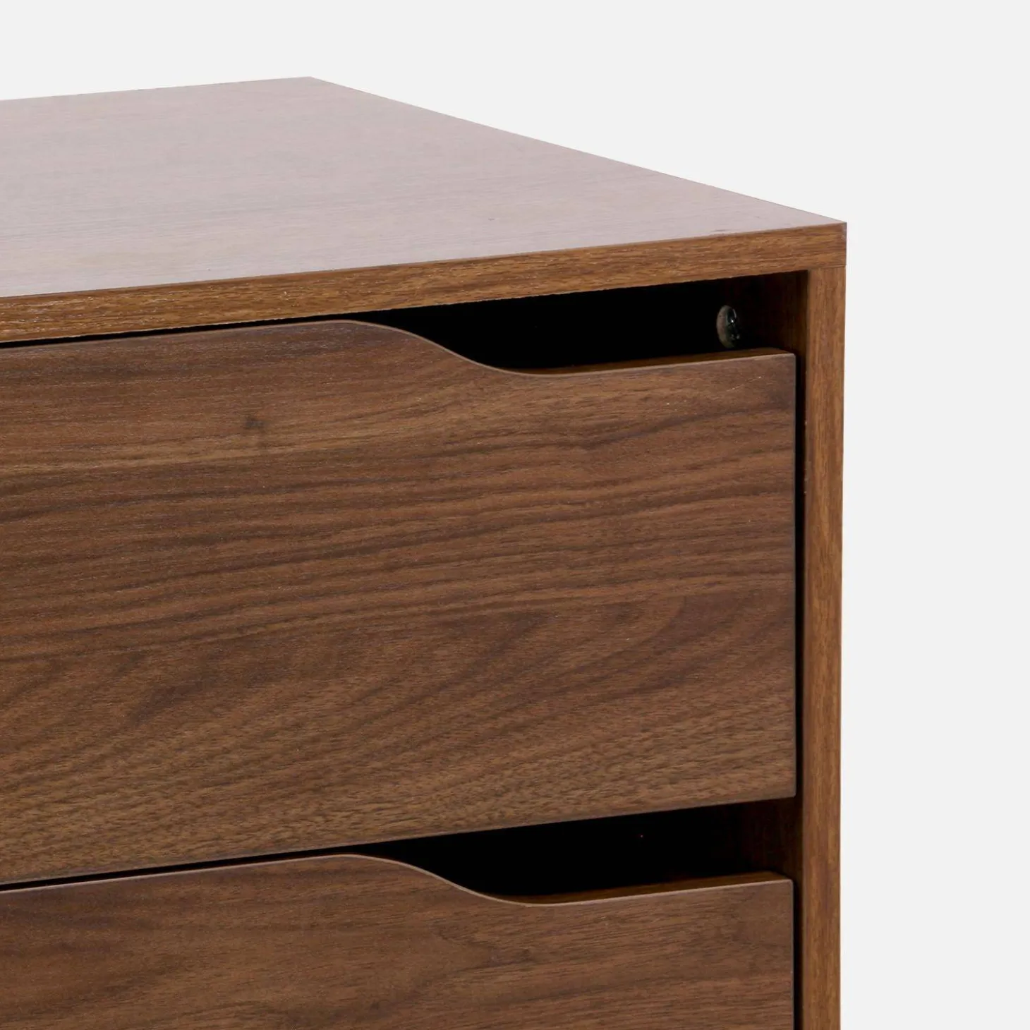 Hochkommode Holzdekor 4 Schubladen