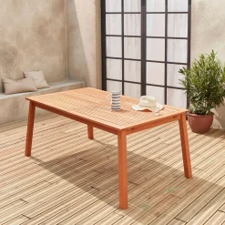Holz Gartentisch 180-240 cm - Almeria