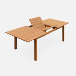 Holz Gartentisch 180-240 cm - Almeria