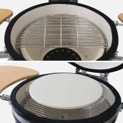 Holzkohlegrill aus Keramik Ø 57cm, mit Zubehör