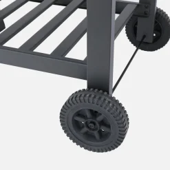 Holzkohlegrill schwarz Räuchergrill - Bernard