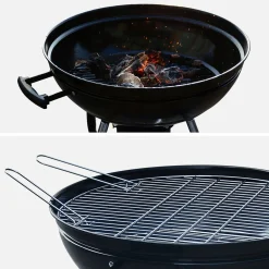 Holzkohle Grill-Set Georges inklusive Zündkamin