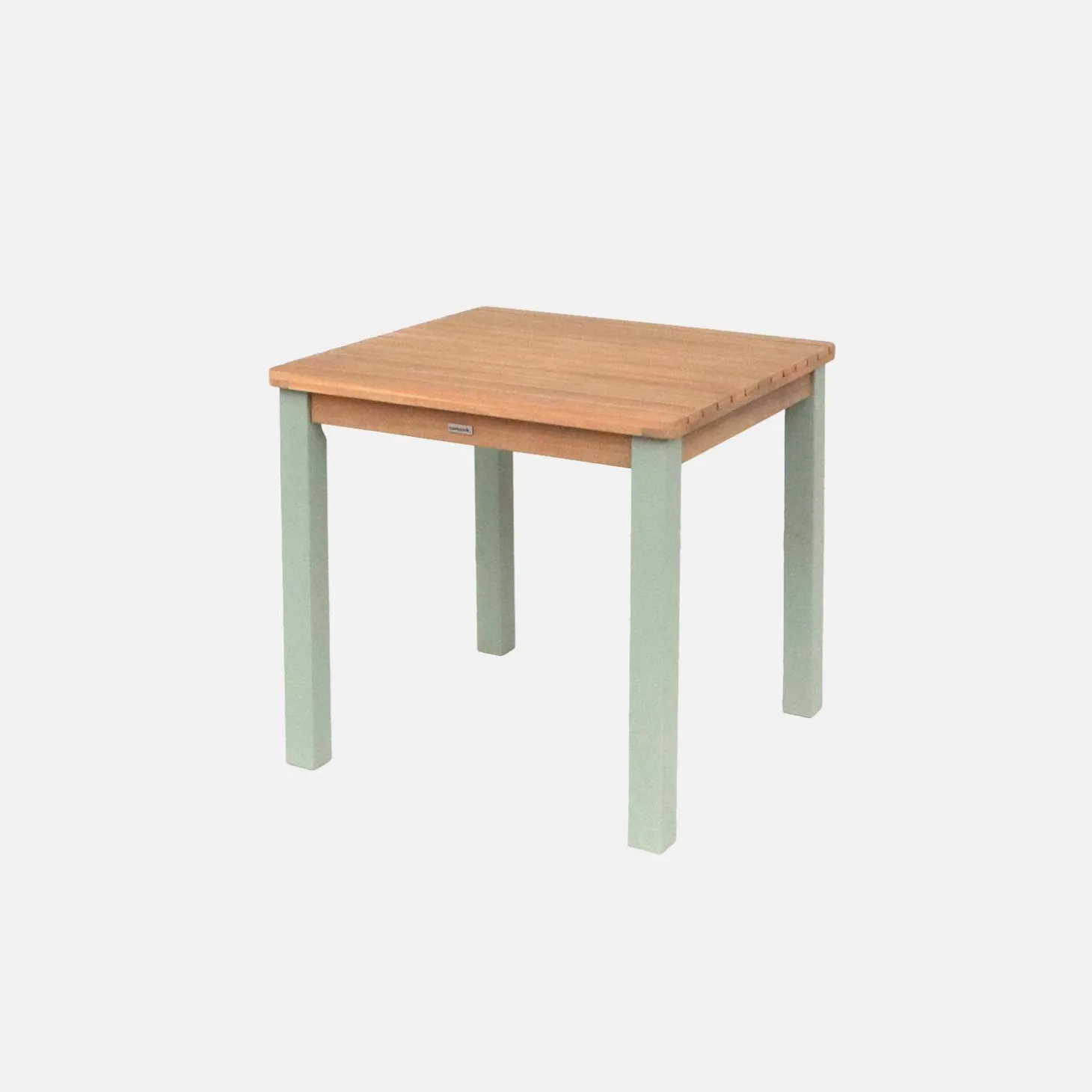 Holztisch + 2 Stühle für Kinder für drinnen / draußen