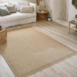 Indoor/Outdoor Teppich in Juteoptik, beige