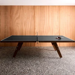 Indoor Tischtennisplatte Premium mit 2 Schlägern und 3 Bällen