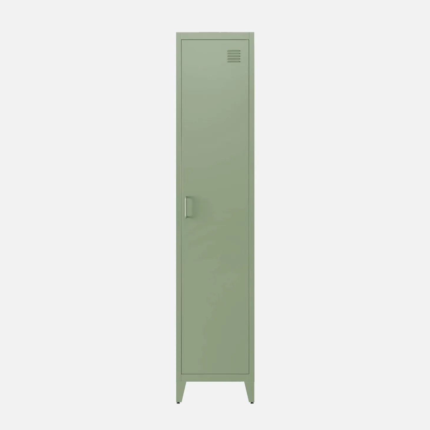Industrieller Schrank aus Stahl mit 4 Stauräumen