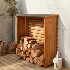 Kaminholzregal 120x45x120cm, Holz