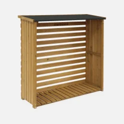 Kaminholzregal 120x45x120cm, Holz