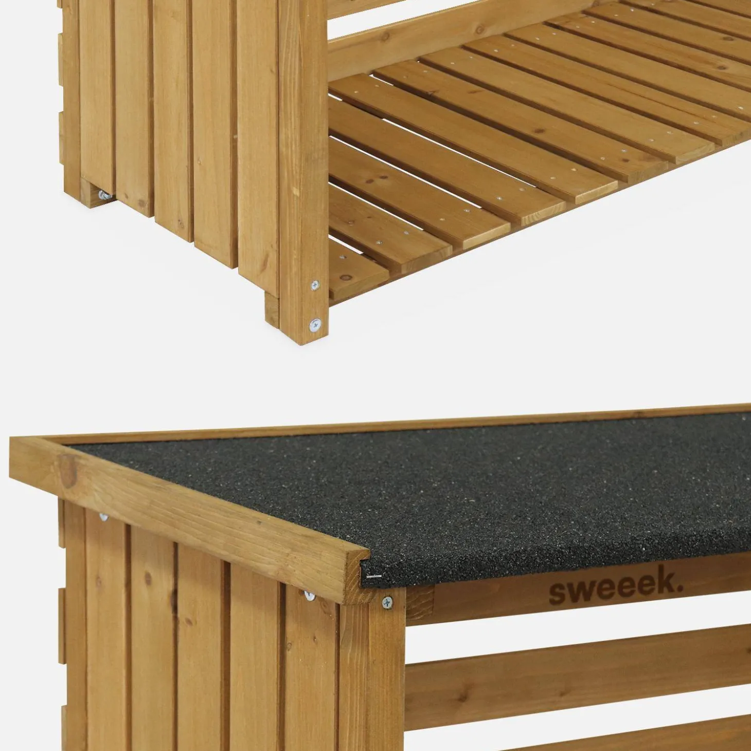 Kaminholzregal 120x45x120cm, Holz