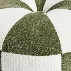 Kinderhocker mit Chenille-Bezug