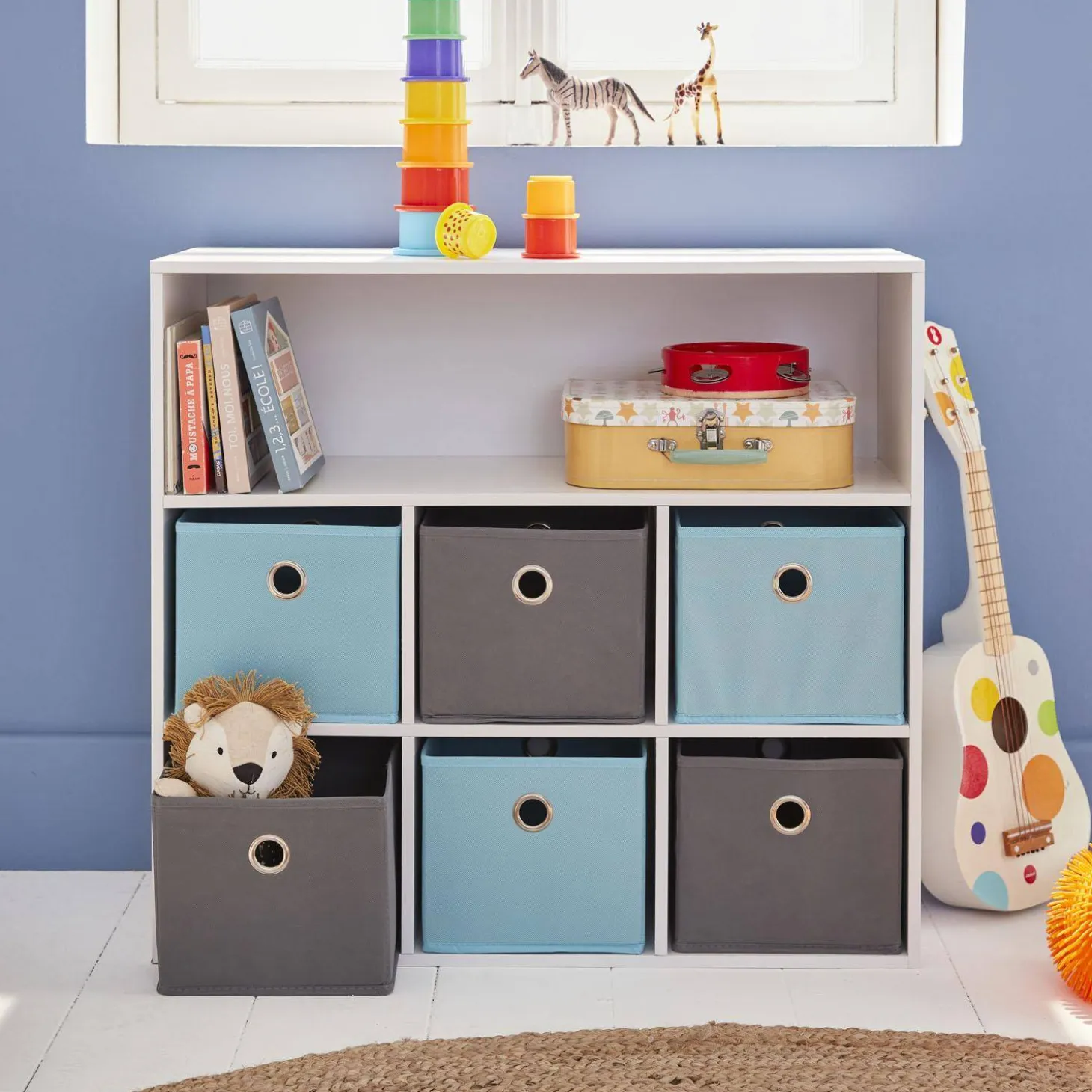 Kinderschrank in weiß