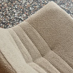 Kinder-Sessel mit strukturiertem Bouclé-Bezug, 1-Sitzer