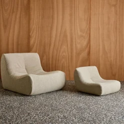 Kinder-Sessel mit strukturiertem Bouclé-Bezug, 1-Sitzer