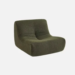 Kinder-Sessel mit strukturiertem Bouclé-Bezug, 1-Sitzer
