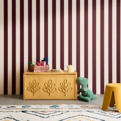 Kinder-Spielzeugtruhe aus Rattangeflecht